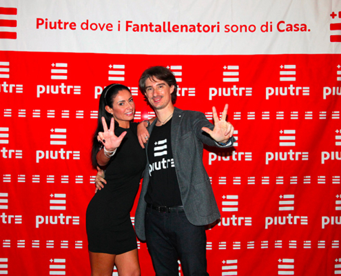 Tshirt Piutre, Monica Bertini, Pietro Razzini, Piutre night, evento Parma, Golf Club Parma