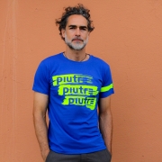 Sergio Múñiz indossa la t-shirt Piutre linea Gol Plus